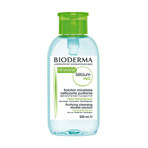 Nước Tẩy Trang Cho Da Hỗn Hợp Dầu Bioderma 500ml Xanh Lá