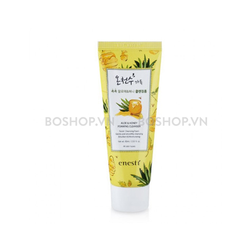 Sữa Rửa Mặt Dưỡng Ẩm Enesti Aloe & Honey 60ml