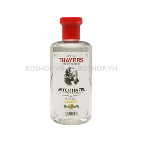 Toner Thayers Witch Hazel Aloe Vera Formula Astringent Lemon 355ml