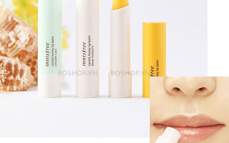 Innisfree Canola Honey Lip Balm 1