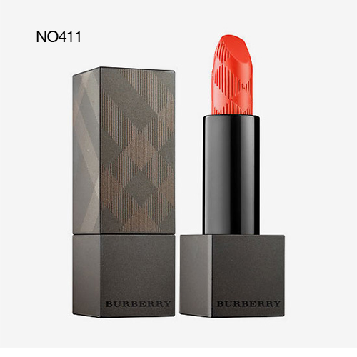 Son High End Burberry Lip Velvet Matte No.411 Coral Orange