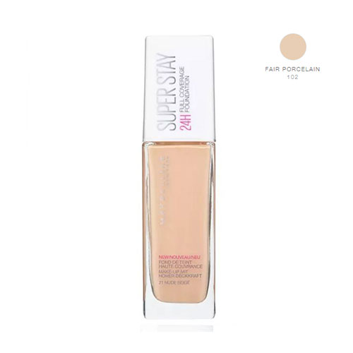 Kem Nền Maybelline Super Stay Full Coverage Foundation No.102