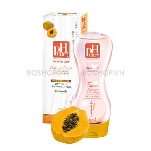 Dung Dịch Vệ Sinh Phụ Nữ PH Care Papaya Extract 150ml