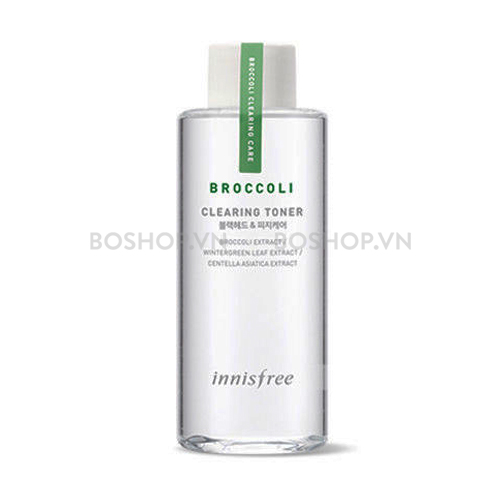 Nước Hoa Hồng Innisfree Broccoli Clearing Toner 150ml