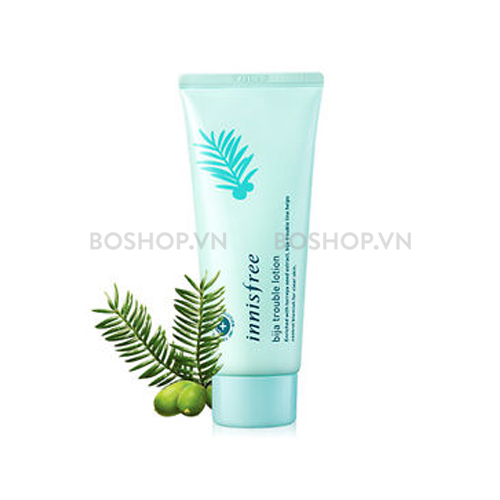 Lotion Dưỡng Da Dầu Mụn Innisfree Bija Trouble 100ml