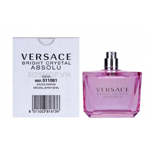 Nước Hoa Nữ Versace Bright Crystal Absolu EDP 90ml Tester