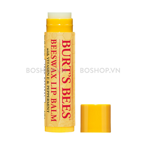 Son Dưỡng Burt's Bees Beeswax Lip Balm