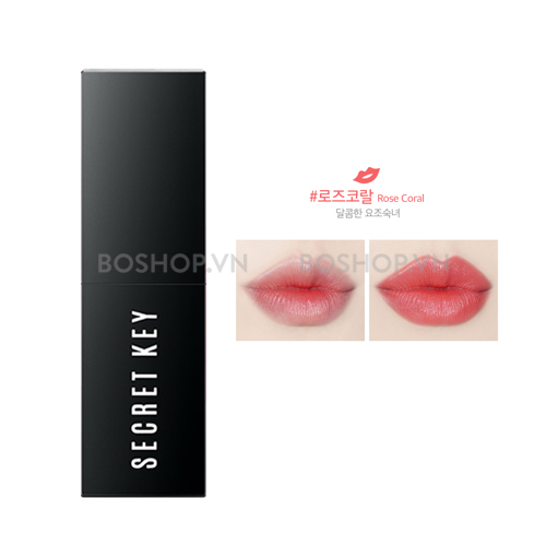 Son Lì Secret Key Fitting Forever Lipstick #Rose Coral