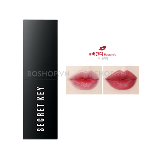 Son Lì Secret Key Fitting Forever Lipstick #Burgundy