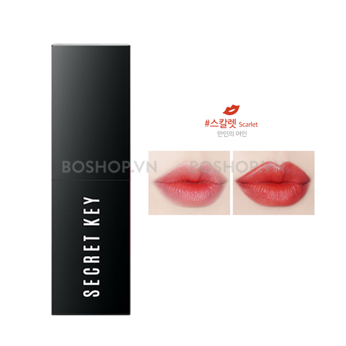 Son Lì Secret Key Fitting Forever Lipstick #Scarlet