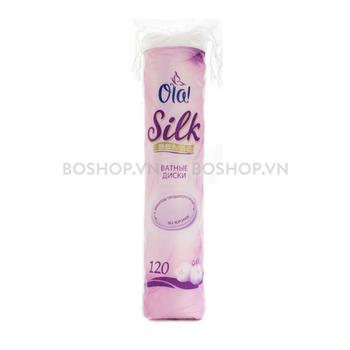 Bông Tẩy Trang Ola Silk Sense 120 Miếng