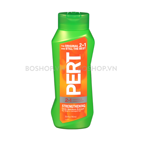 Dầu Gội Xả Pert 2in1 Strengthening 750ml