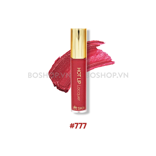 Son Kem Lì Hot Lip Lacquer #777 Red Pink