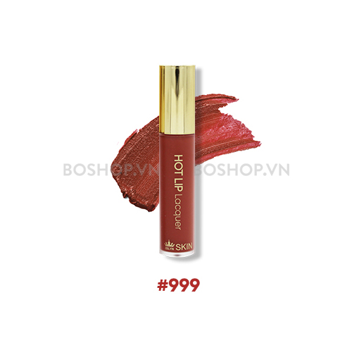 Son Kem Lì Hot Lip Lacquer #999 Red Soil