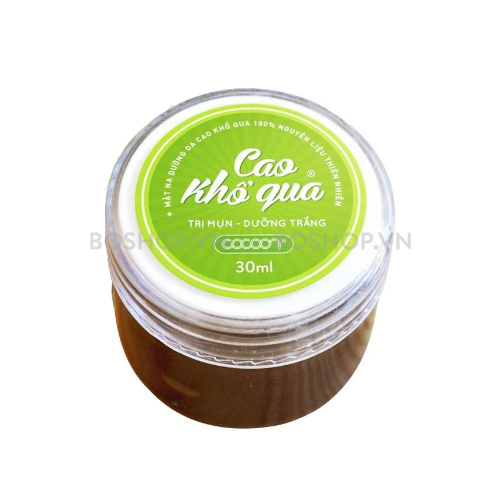 Cao Khổ Qua Cocoon Trị Mụn Dưỡng Trắng 30ml