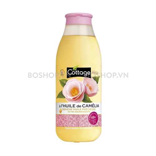 Dầu Tắm Dưỡng Ẩm Cottage Camelia 560ml