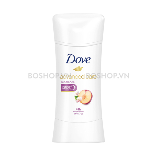 Lăn Khử Mùi Dove Advanced Care 48h Rebalance 74gr