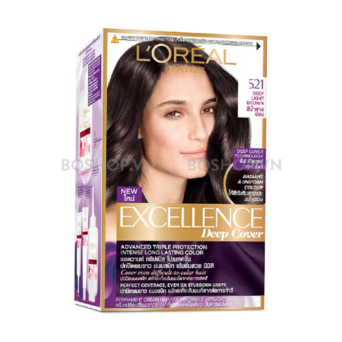 Thuốc Nhuộm Tóc Phủ Bạc L’Oreal Excellence Crème 521