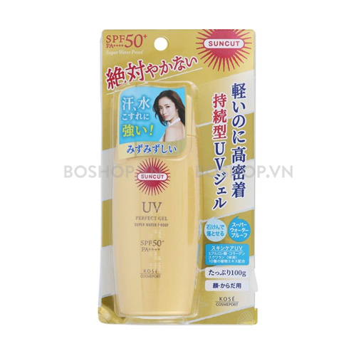 Chống Nắng Kosé Perfect Gel Super Water Proof 100gr