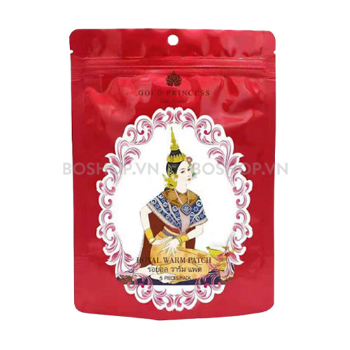 Miếng Dán Giảm Đau Gold Princess Royal Warm Patch