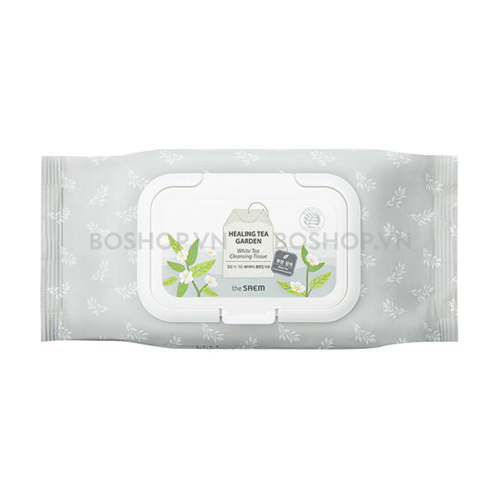 Khăn Giấy Tẩy Trang The Saem White Tea 60 Tờ