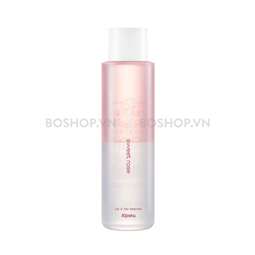 Tẩy Trang Mắt Môi A'Pieu Sweet Rose 250ml