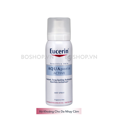 Xịt Khoáng Eucerin AQUAporin Active 50ml