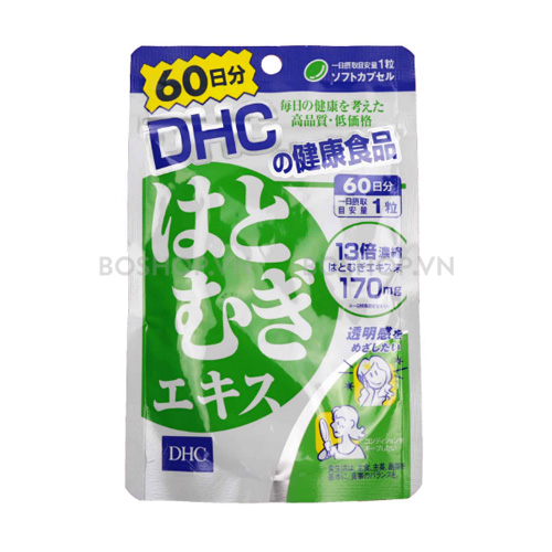 Viên Uống Trắng Da DHC Coix Extract 60 ngày