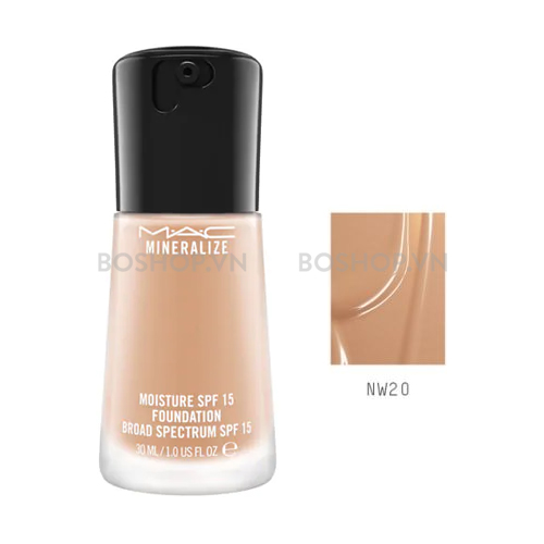 Kem Nền MAC Mineralize Moisture Foundation NW20