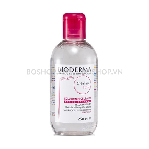 Tẩy Trang Da Nhạy Cảm Bioderma Créaline H2O 250ml