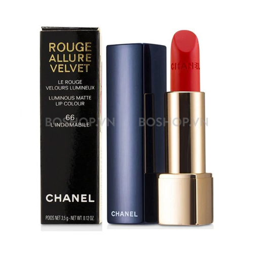 Son High End Chanel Rouge Allure Velvet 66 L'Indomabile