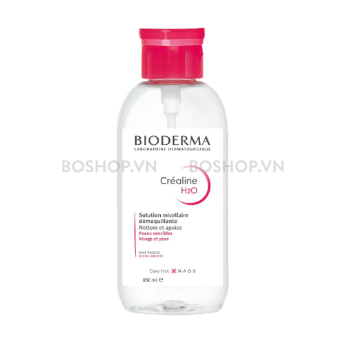 Tẩy Trang Cho Da Nhạy Cảm Bioderma 850ml Màu Hồng