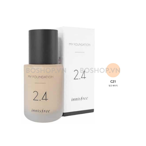 Kem Nền Innisfree My Foundation 2.4 C21 30ml