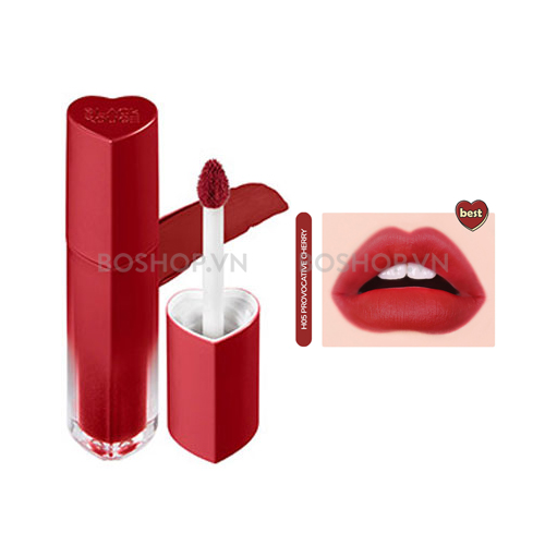 Son Kem Black Rouge Color Lock Heart Tint