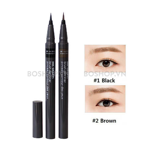 Kẻ Mắt The Face Shop Ink Graffi Brush Pen Liner