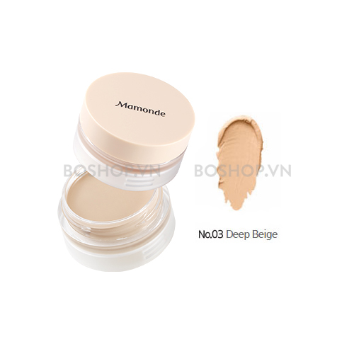 Kem Che Khuyết Điểm Mamonde High Cover #03 Deep Beige (Hàn Quốc), giá 175k