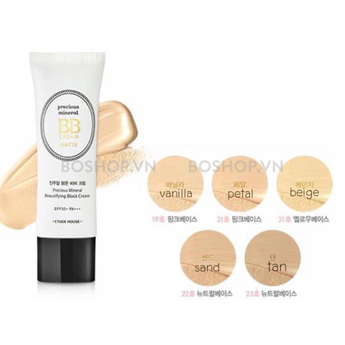 Mua Bb Cream Etude House Precious Mineral Matte Giá 195,000 Trên Boshop.Vn