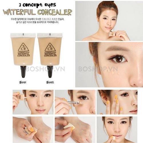 kem-che-khuyet-diem-3ce-waterful-concealer-