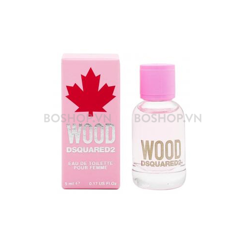 Nước Hoa Mini Nữ DSquared2 Wood Pour Femme EDT 5ml