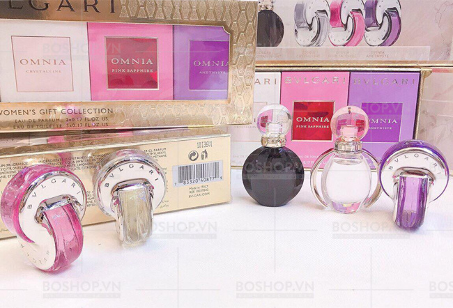 Mua Gift Set Nước Hoa Nữ Bvlgari 5 Chai Mini 5Ml Giá 900,000 Trên Boshop.Vn