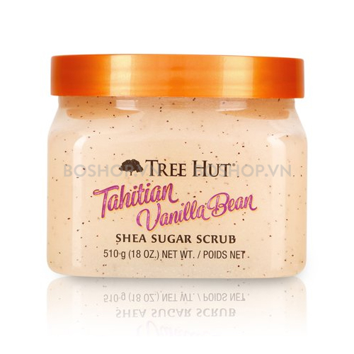 Tẩy Tế Bào Chết Body Tree Hut Tahitian Vanilla Bean 510g