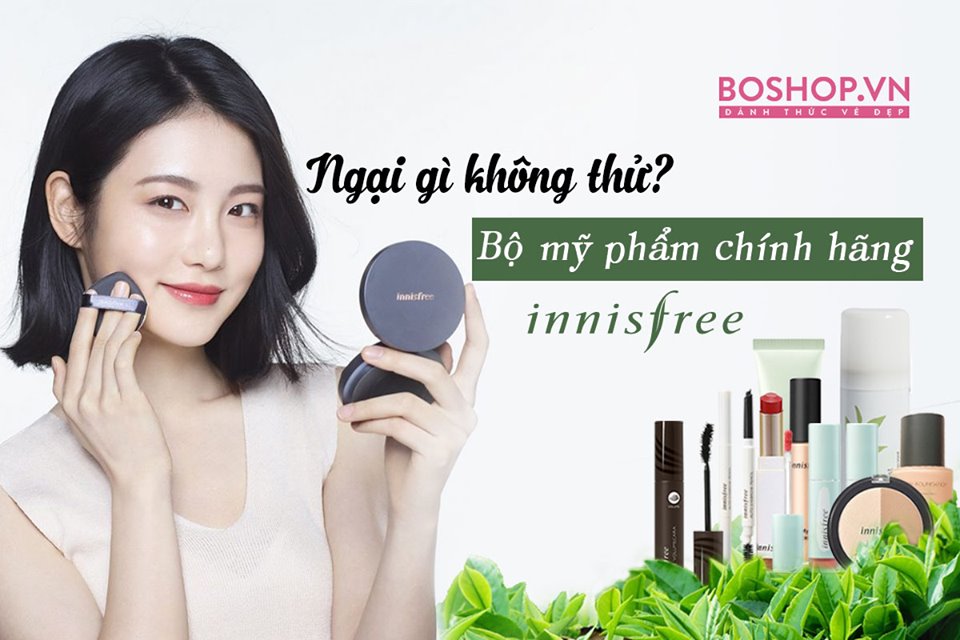 Bộ trang điểm innisfree chính hãng giá hơn 1 triệu ngại gì không thử?