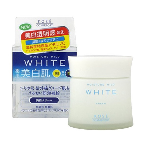 kem-duong-trang-kose-moisture-mild-white-55gr