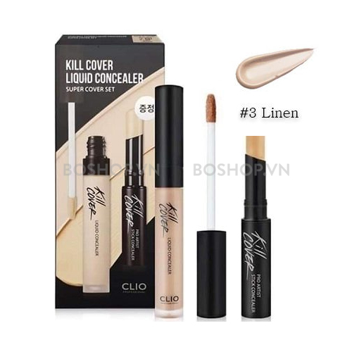 Che Khuyết Điểm Clio Super Cover Set 03