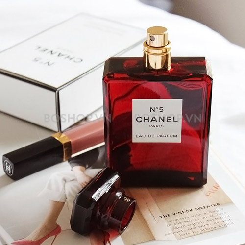 Nước hoa nữ CHANEL No5 EDP Red Limited Edition 100ml  Wowmart VN  100  hàng ngoại nhập