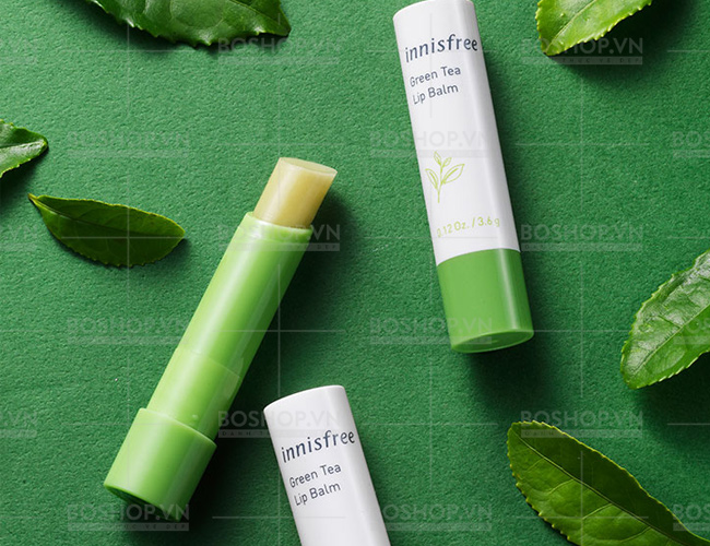 Innisfree Green Tea Lip Balm 1