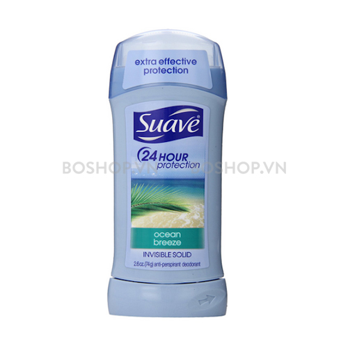 Sáp Khử Mùi Suave 24 Hour Protection Ocean Breeze 74g