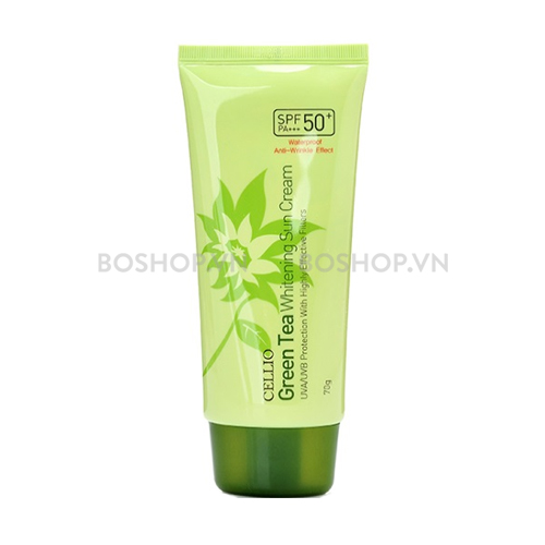 kem-chong-nang-cellio-green-tea-whitening-70gr-gia-85-000-vnd