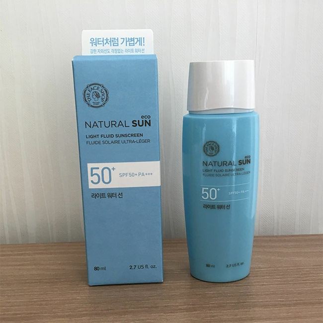 Mua Chống Nắng The Face Shop Light Fluid Sunscreen 80ml giá 270,000 trên Boshop.vn