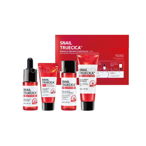 Mua Set Some By Mi Snail Truecica Miracle Repair Starter Kit 4 Món giá 298,000 trên Boshop.vn